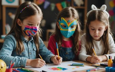 Masken basteln für Kinder