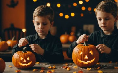 Halloween-Bastelideen für Kinder